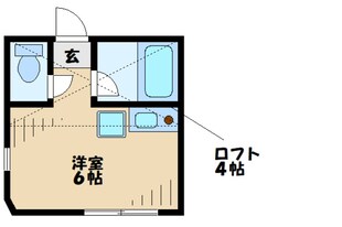 ユナイト南加瀬モーリアックの物件間取画像